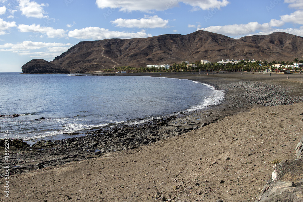 Las Playitas Beach of Fuerteventura Las Playitas Beach of Fuerteventura