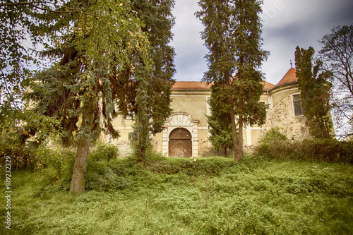 Old castle in Cernik, Croatia photo