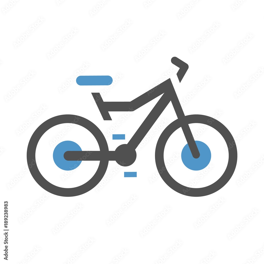 bike flat icon bike flat icon