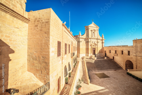 Victoria, Gozo island, Malta: Cathedral of the Assumption in the Cittadella, also known as Citadel, Castello photo