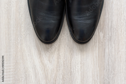 Schwarze Oxford Schuhe
