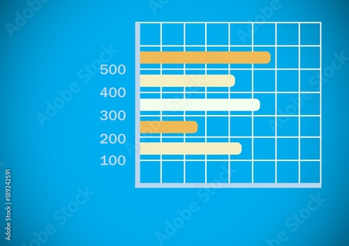 colorful grid chart statistics