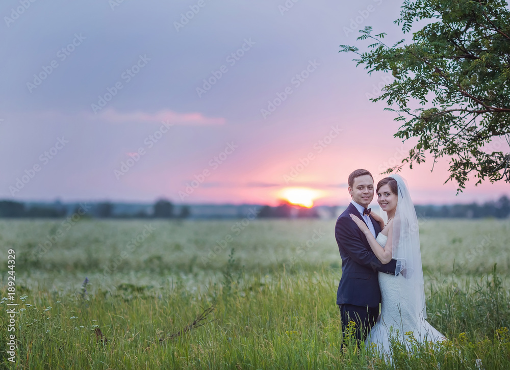 young bride and groom young bride and groom