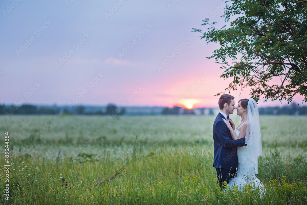 young bride and groom young bride and groom