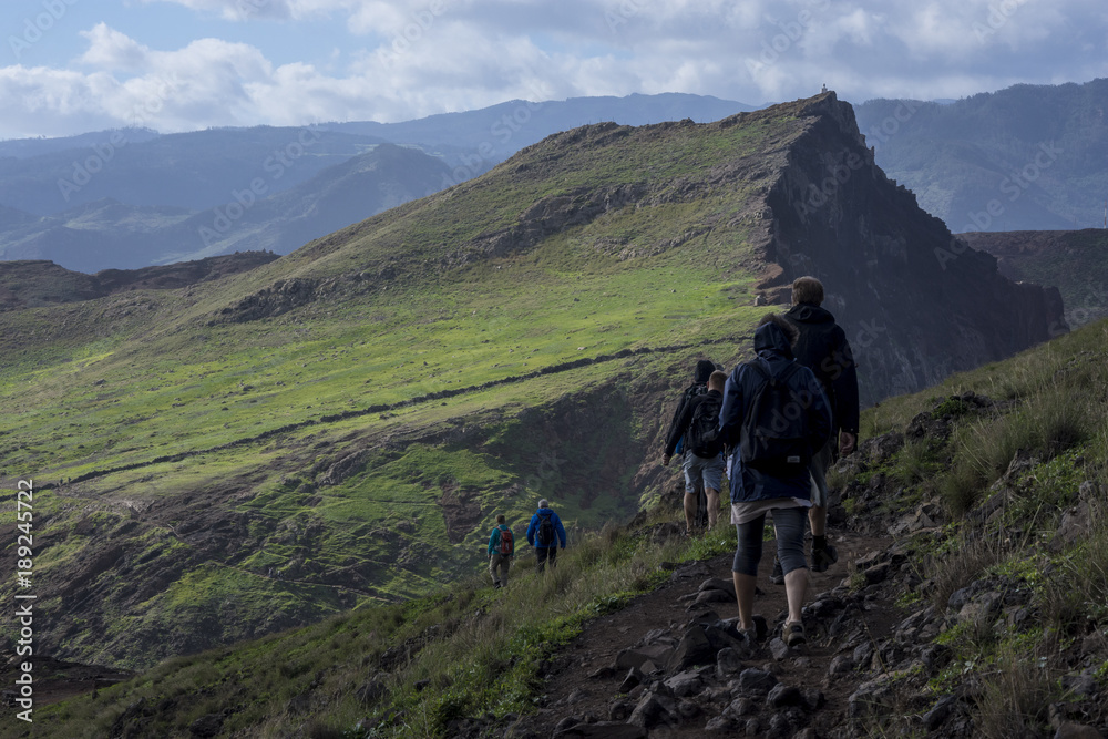 Fototapeta premium Wanderweg im Osten von Maderia