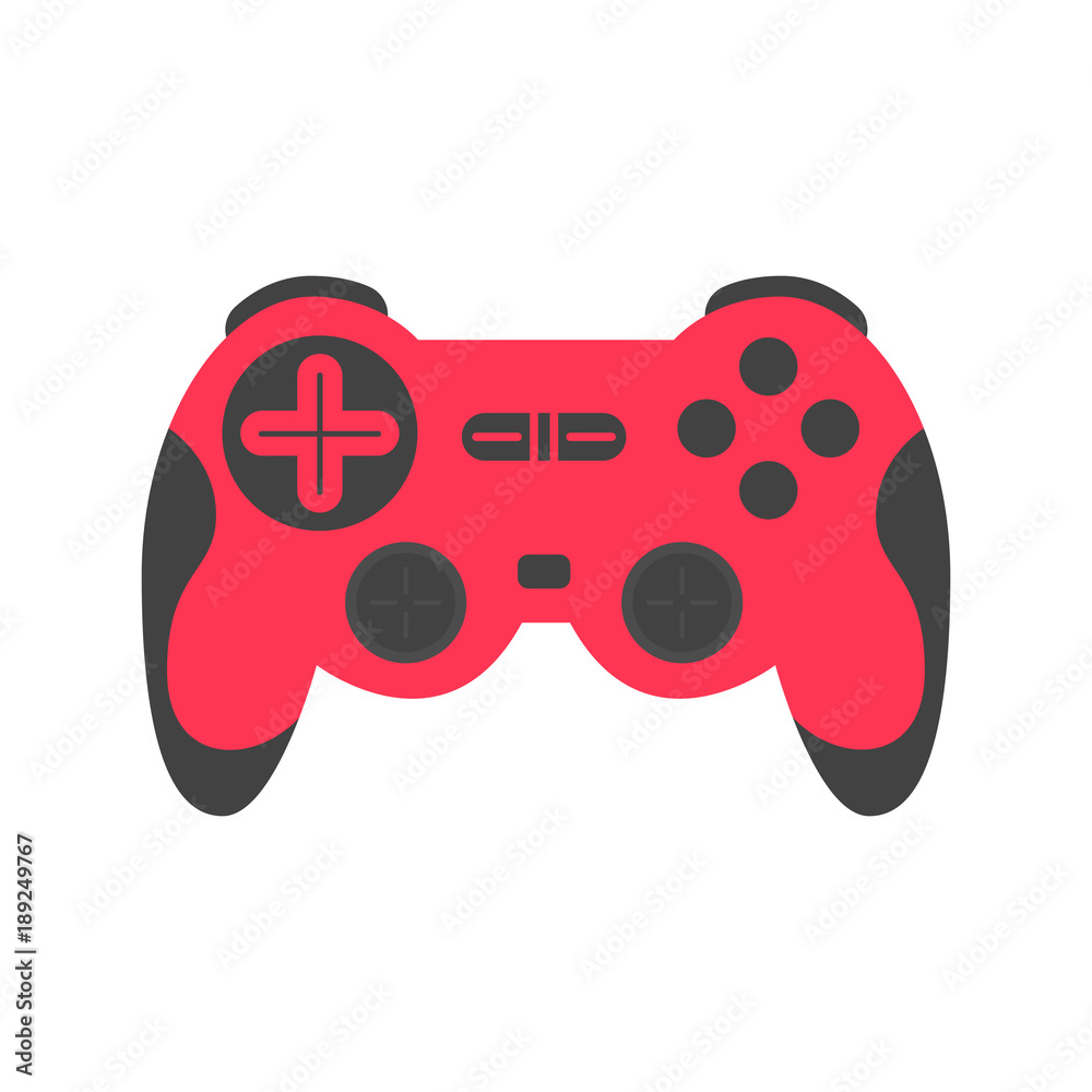 Icon wireless gamepad controller. Joysticks for game Icon wireless gamepad controller. Joysticks for game
