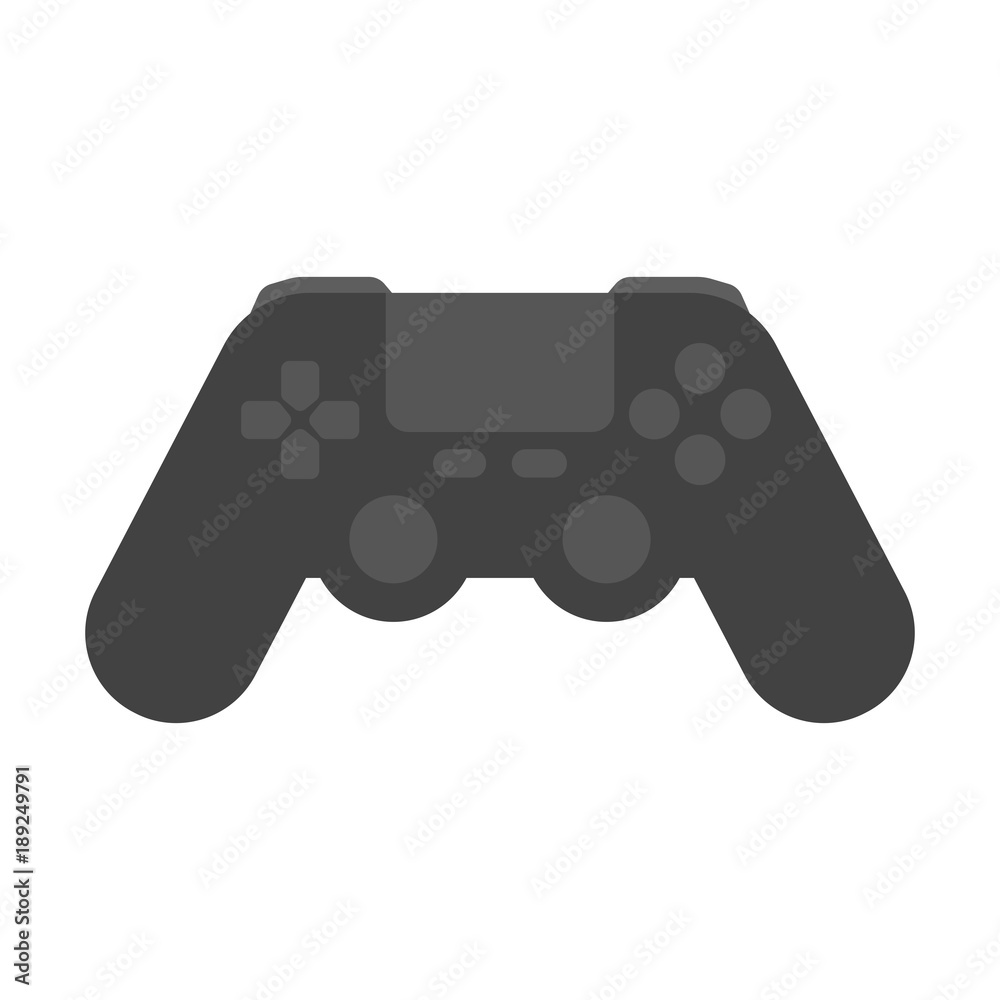 Icon joystick game controller flat Icon joystick game controller flat