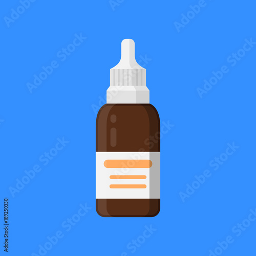 Icon medical vial nose drops