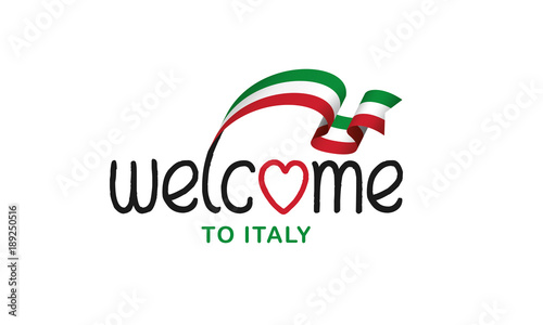 Italy flag background