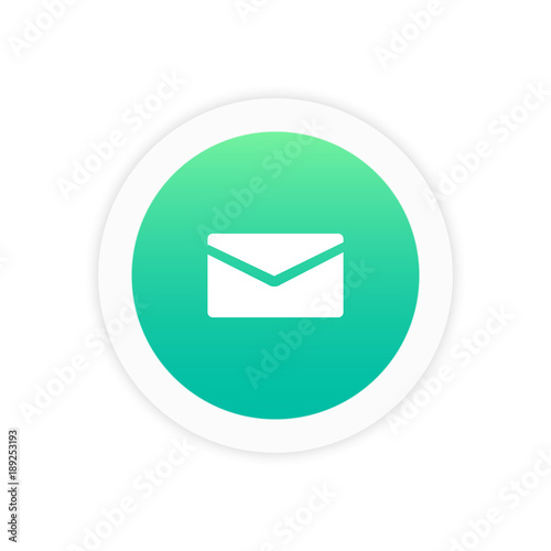 Mail icon sign