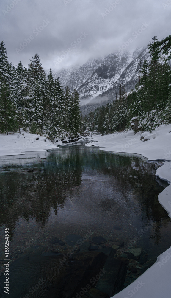 A Winter in Glacier National Park