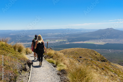 Tongariro crossing path photo