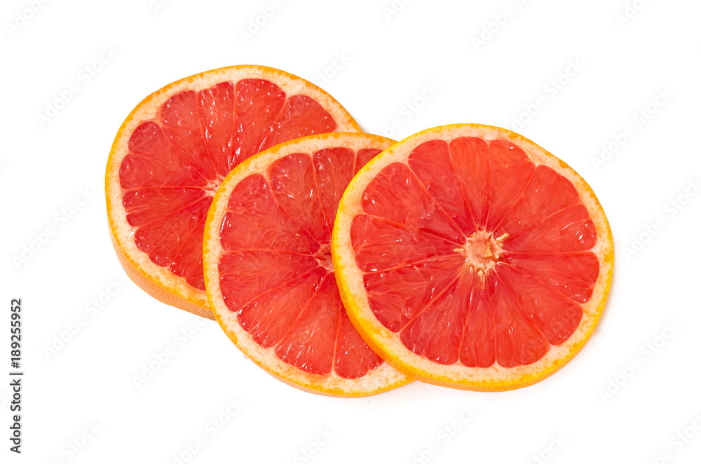 slices of grapefruits slices of grapefruits