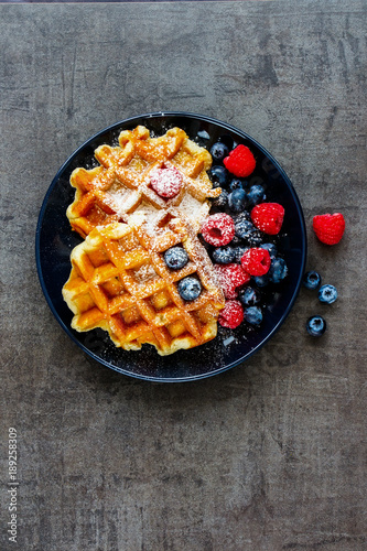 Belgian soft waffles