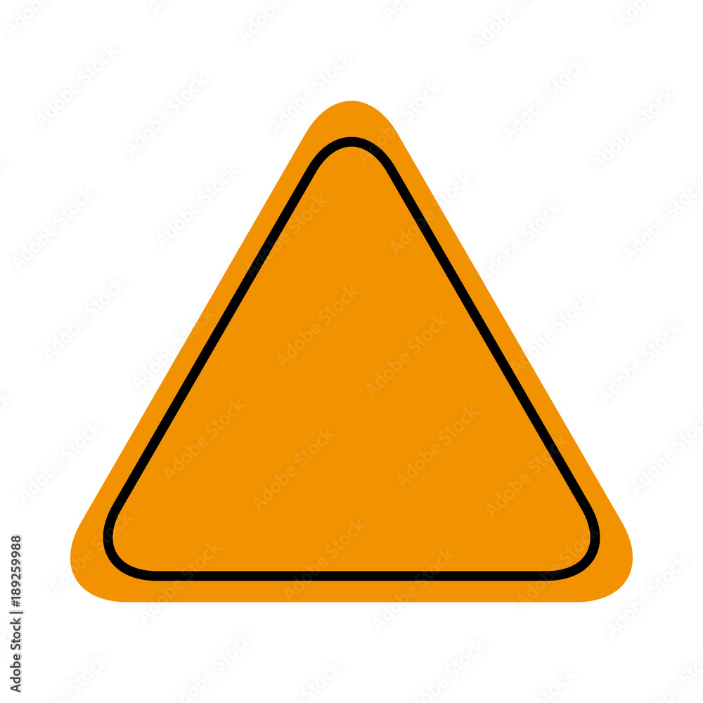 triangle notification signal triangle notification signal