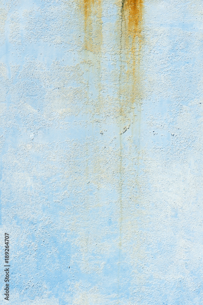 Obraz premium Faded Blue Steel Slab with Some Rusting for Backgrounds