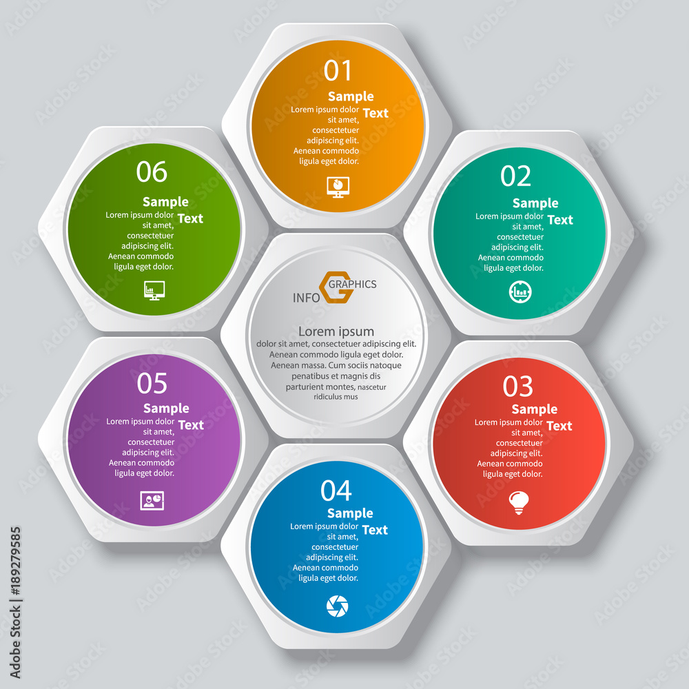 Abstract 3D Paper Infographics Abstract 3D Paper Infographics