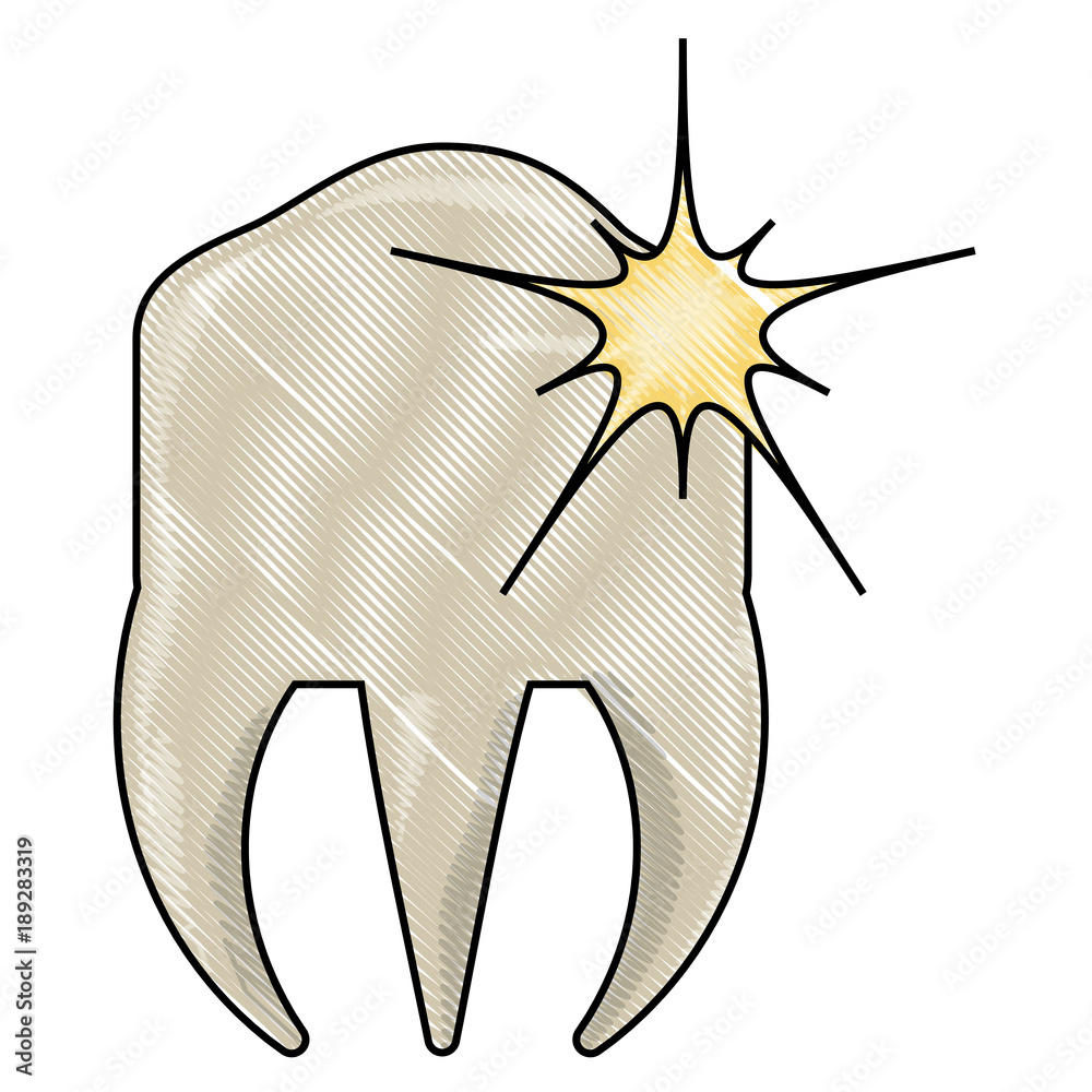 molar with pain icon molar with pain icon