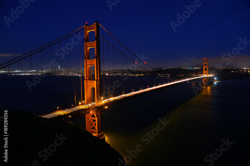 Night at the Golden Gate Bridge, San Francisco