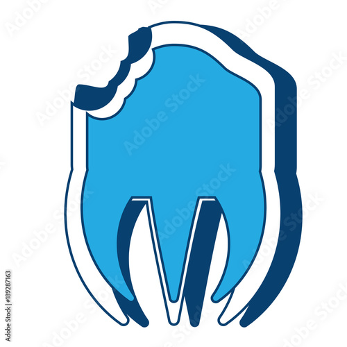 broken molar icon 