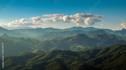 Landscape of nature in Mae Hong Son, Thailand. © beerphotographer