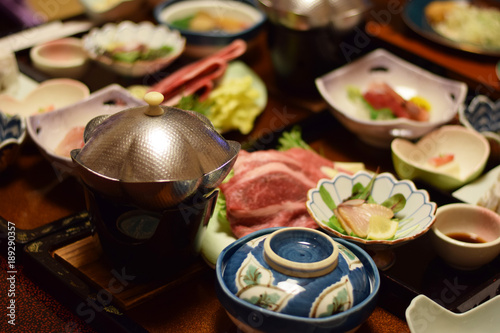Fototapeta Naklejka Na Ścianę i Meble -  旅館のお食事