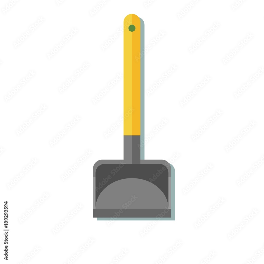 shovel icon. Stock vector illustration for poster, greeting card, website, ad, business presentation advertisement design shovel icon. Stock vector illustration for poster, greeting card, website, ad, business presentation advertisement design