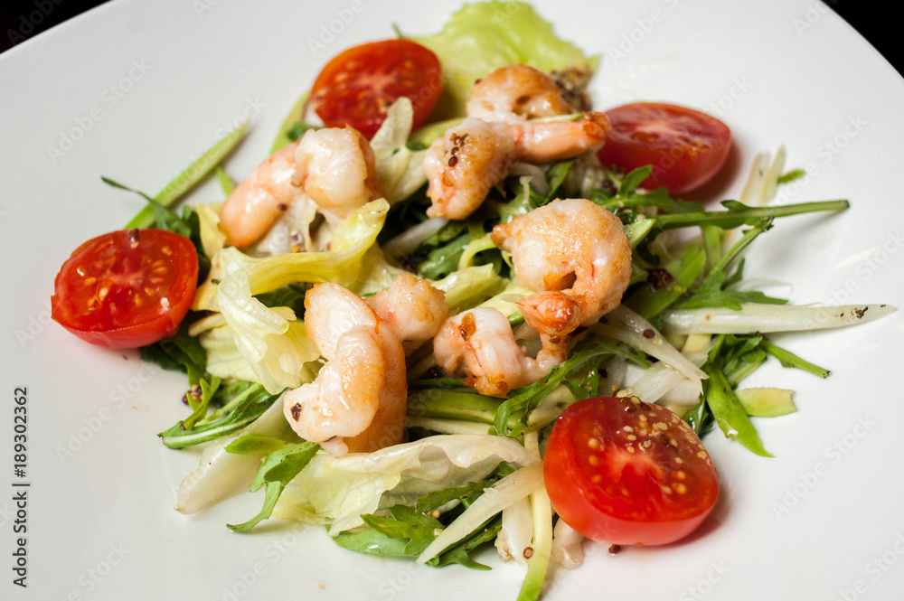 Chef s specialty presented in restaurant on served table Chef s specialty presented in restaurant on served table