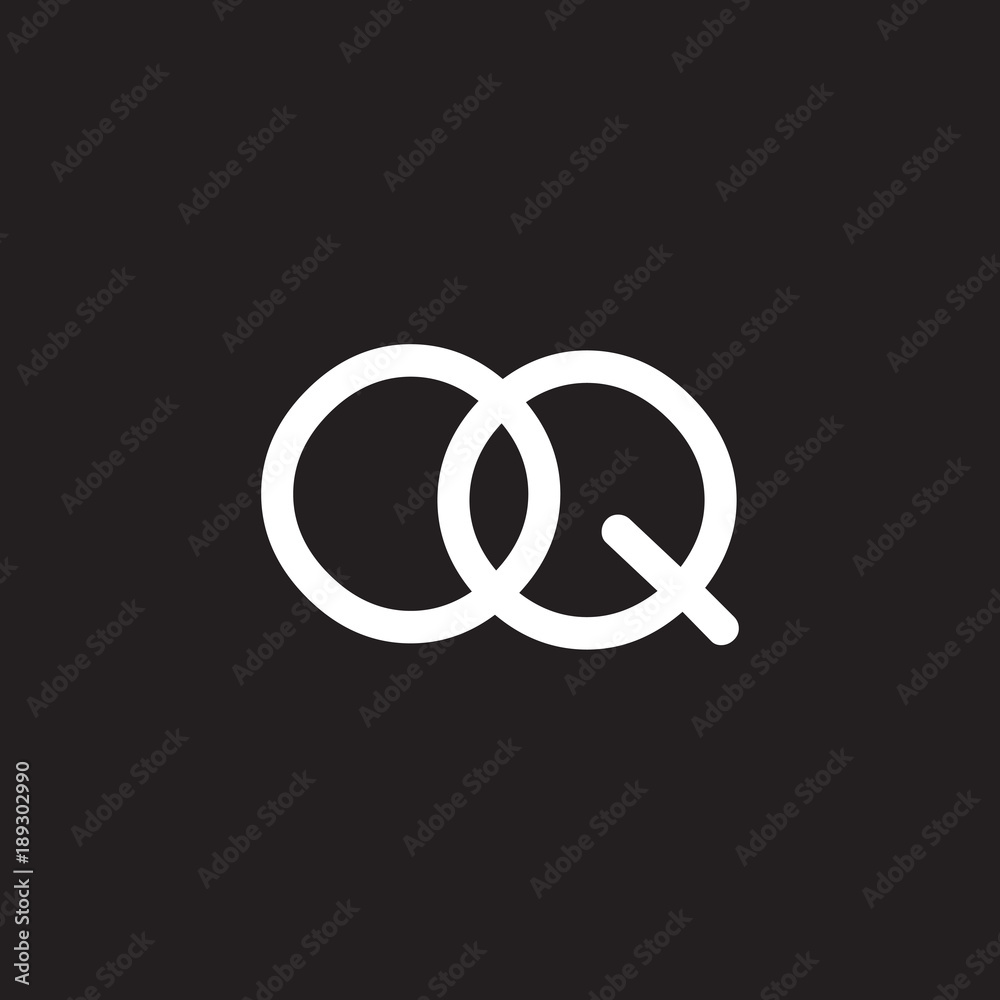 initial letter rounded logo modern white initial letter rounded logo modern white