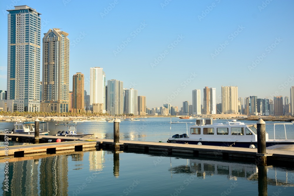 Pier on the lagoon