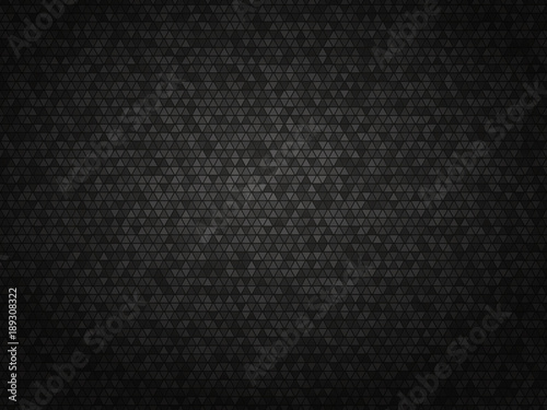 black triangle tiles vector pattern