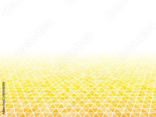 3d perspective orange yellow triangle background