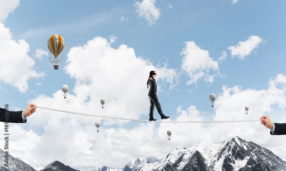 Hidden risks,dangers and business support concepts Hidden risks,dangers and business support concepts