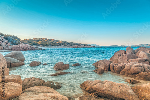 Capriccioli beach in Costa Smeralda.