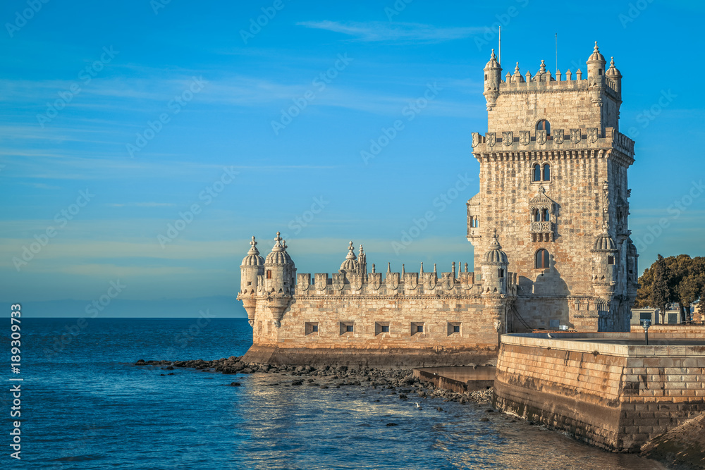 Tower of Belem, Lisbon, Portugal.