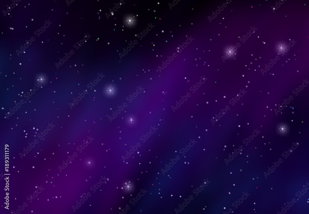 Abstract galaxy graphic design wallpaper