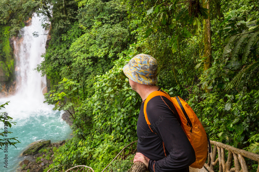 Fototapeta premium Waterfall in Costa Rica