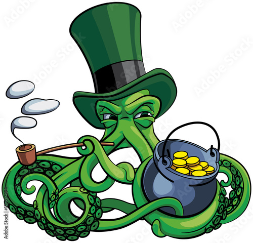 Octopus the suspicious leprechaun