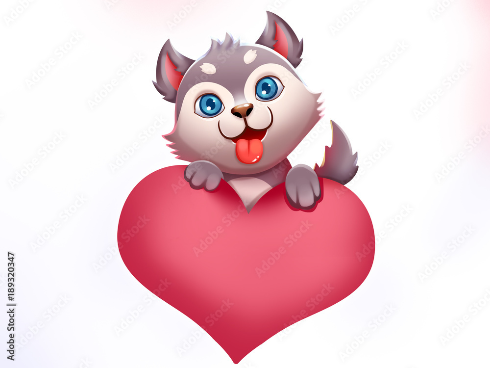 Happy Valentine's Day! Cute Holiday Card. Video Game's Digital CG Artwork, Colorful Concept Illustration, Realistic Cartoon Style Background
Happy Valentine's Day! Cute Holiday Card. Video Game's Digital CG Artwork, Colorful Concept Illustration, Realistic Cartoon Style Background