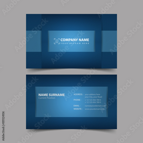 Business Card Design Template.