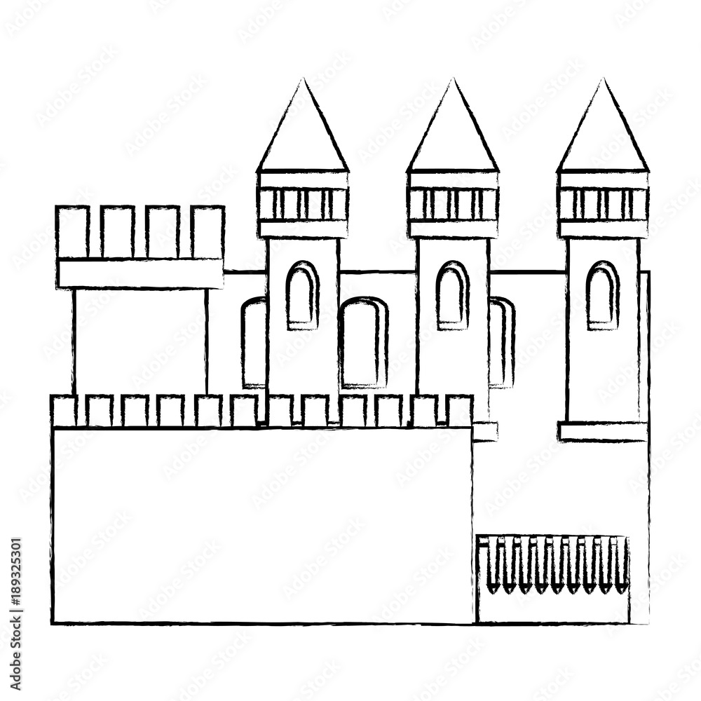 Medieval castle design