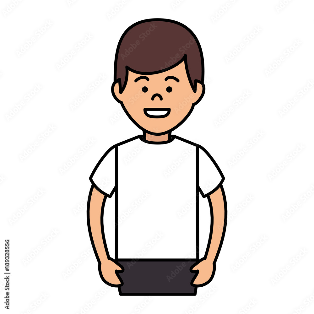 young man avatar character vector illustration design young man avatar character vector illustration design