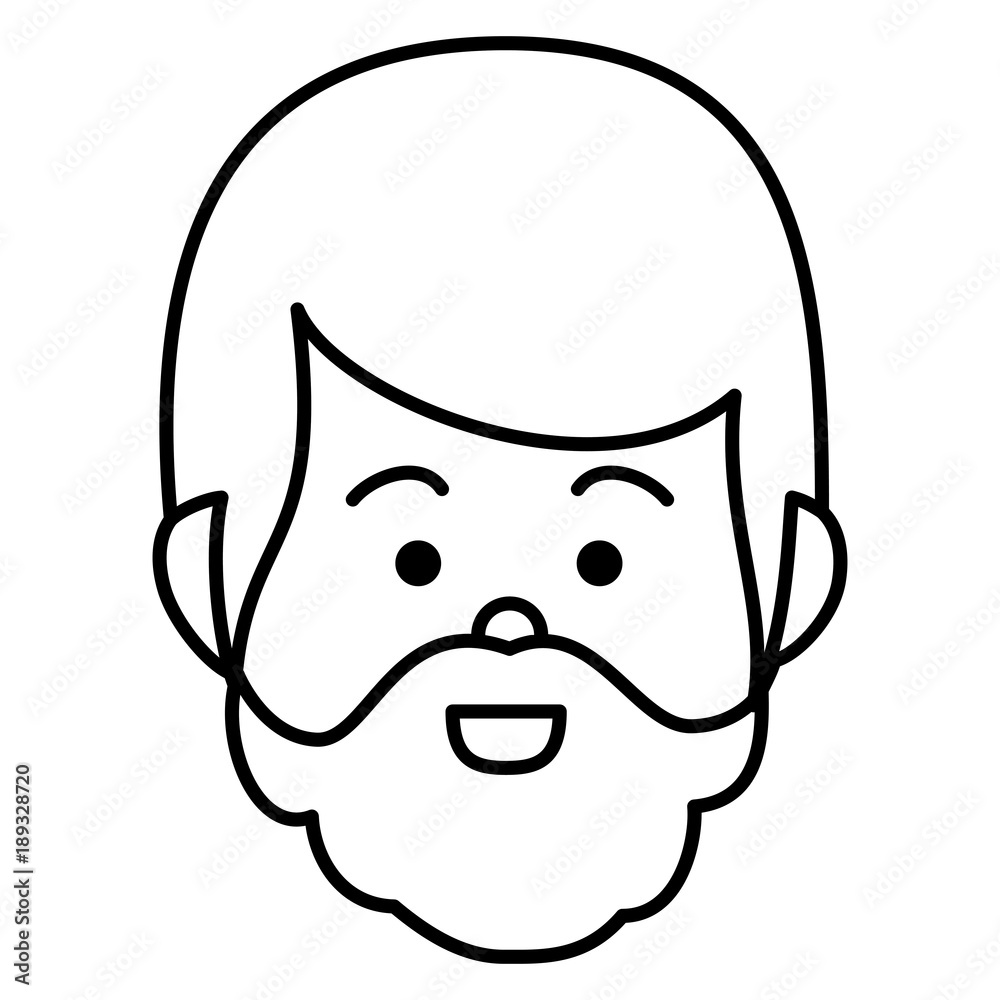 young man head avatar character vector illustration design young man head avatar character vector illustration design