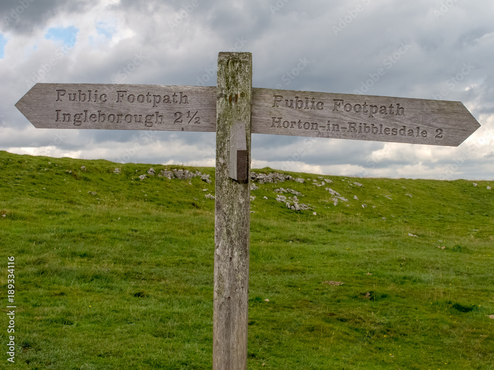 Ingleborough (723 m or 2,372 ft) is the second-highest mountain in the Yorkshire Dales.[1] It is one of the Yorkshire Three Peaks