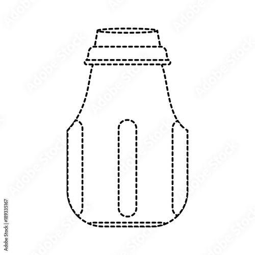 Salt bottle isolated icon vector illustration graphic design
