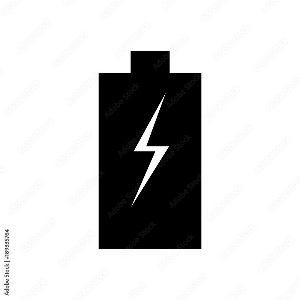 Fototapeta premium Battery vector icon