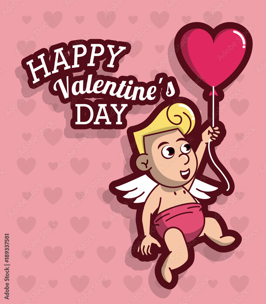 Happy valentines day card icon vector illustration graphic design Happy valentines day card icon vector illustration graphic design