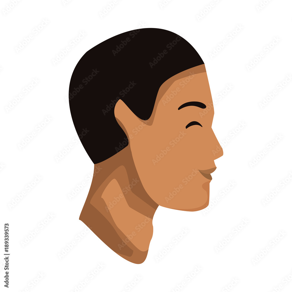 Man silhouette head icon vector illustration graphic design Man silhouette head icon vector illustration graphic design