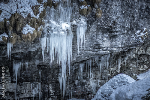 Breitachklamm im Winter