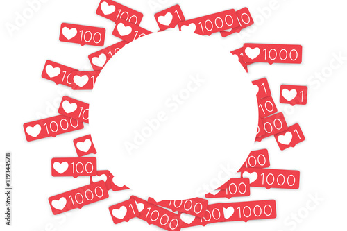 Social media counters.